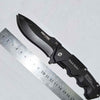 Pocket Knife Blade Blacken Aluminum Handle